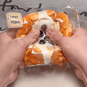 Black Sugar Pearl Thick Toast Squishy
