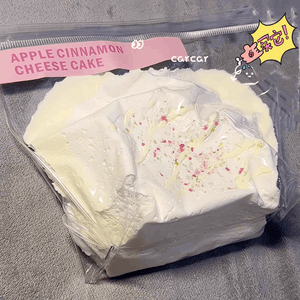 Flower-Decorated Triple-Layer Thick Toast Squishy