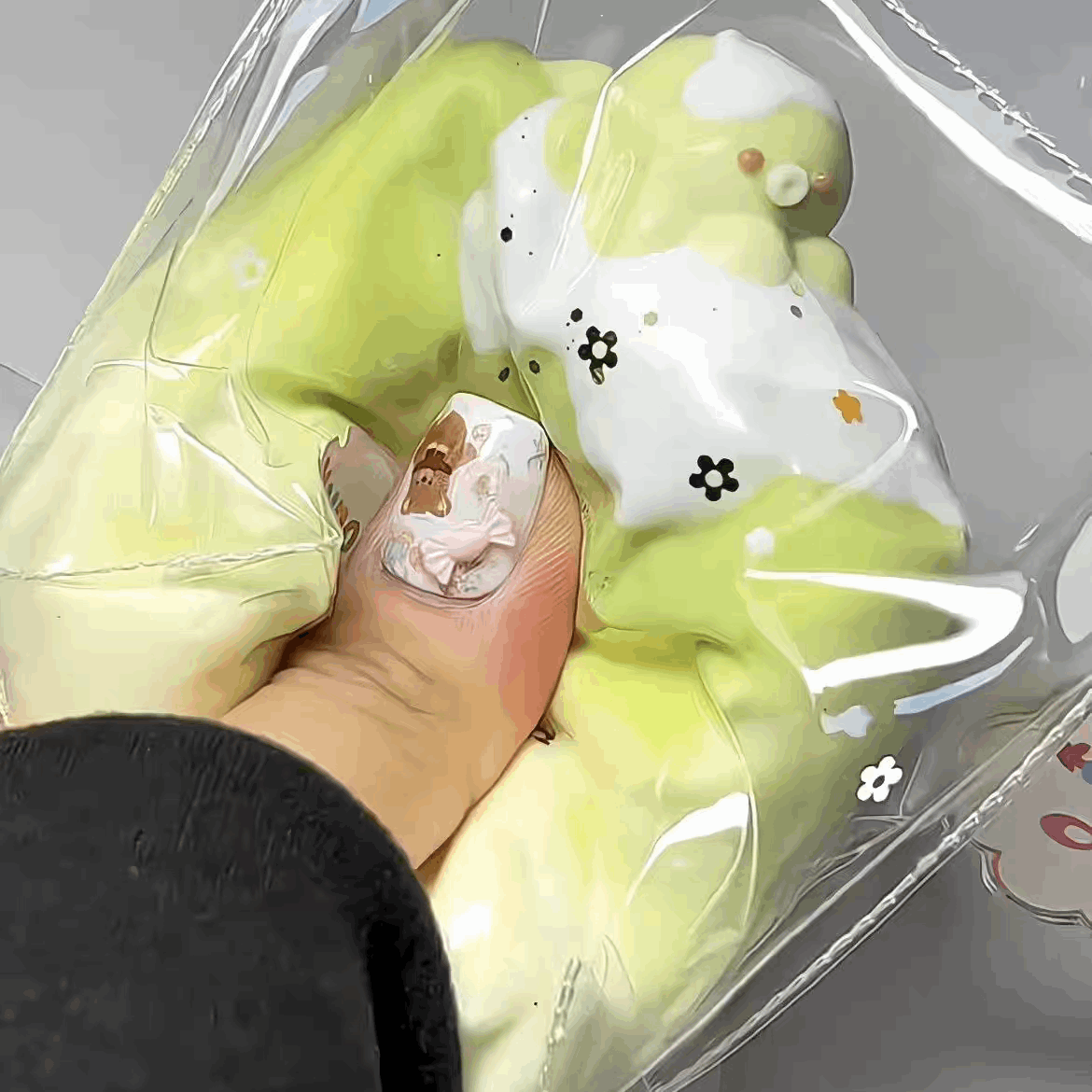 Matcha Octopus Cheese Squishy
