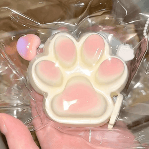 Pink and Tender Cat Paw Squishy