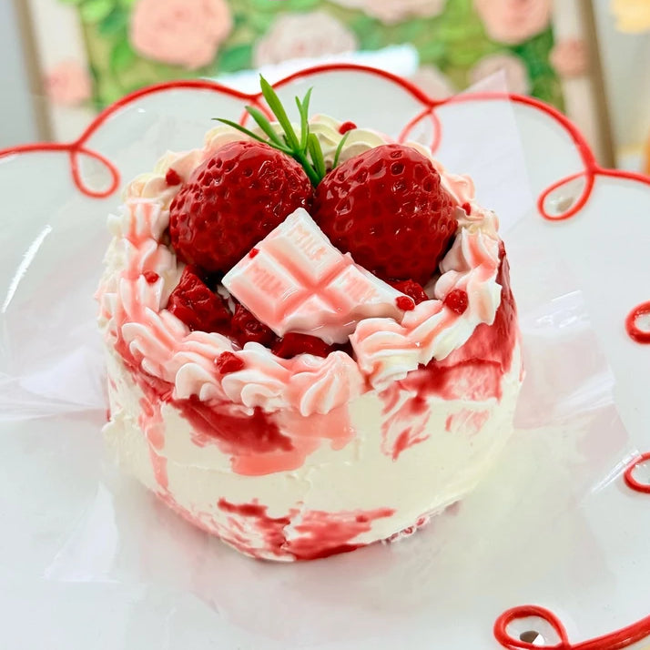Strawberry Cream Cake Squishy